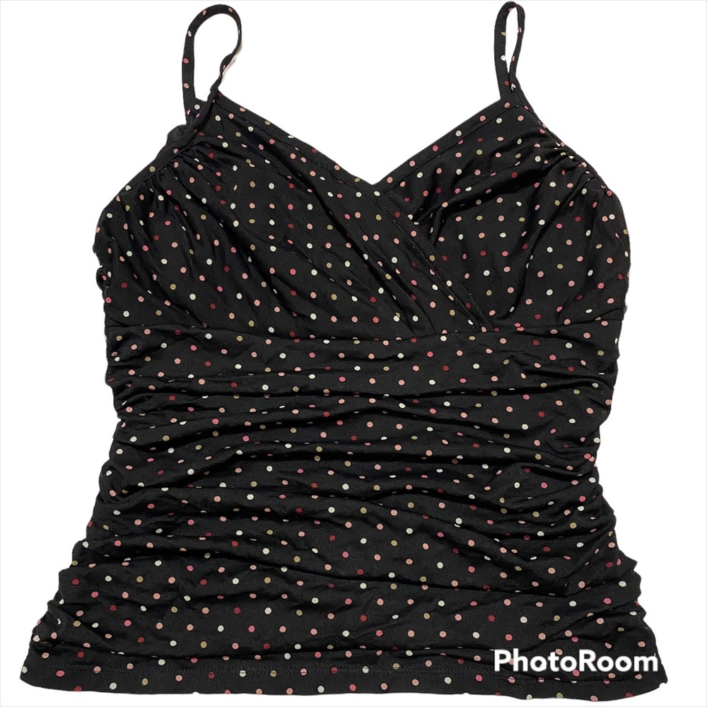 Context Ruched Tank Top NWT SZ M